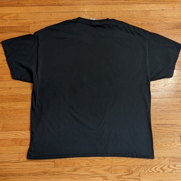 Punk Rock Band Shirt ALL Allroy Broken Bat adult 2XL XXL black Gildan Men's 90s - Picture 7 of 10